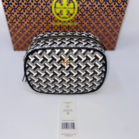 Tory Burch Handbags - Tory Burch T Tile Cosmetic Bag